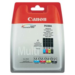 Canon oryginalny ink / tusz CLI-551, 6509B009, 6509B009, CMYK, blistr, 4x7ml, EOL