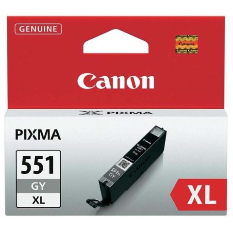Canon oryginalny ink / tusz CLI-551 XL GY, 6447B001, grey, 665s, 11ml, high capacity