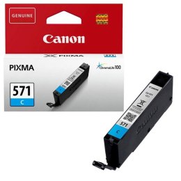 Canon oryginalny ink / tusz CLI-571 C, 0386C001, cyan, 345s, 7ml, 1szt
