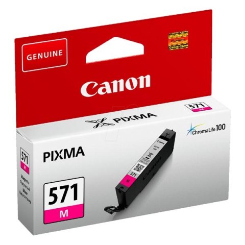 Canon oryginalny ink / tusz CLI-571 M, 0387C001, magenta, 306s, 7ml, high capacity, 1szt