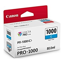 Canon oryginalny ink / tusz PFI-1000 C, 0547C001, cyan, 5025s, 80ml, -