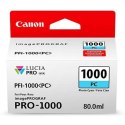Canon oryginalny ink / tusz PFI-1000 PC, 0550C001, cyan, 5140s, 80ml, -