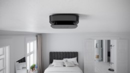 AJAX Czujnik - ciepła/dymu/tlenku węgla FireProtect 2 RB (Heat/Smoke/CO) - czarny