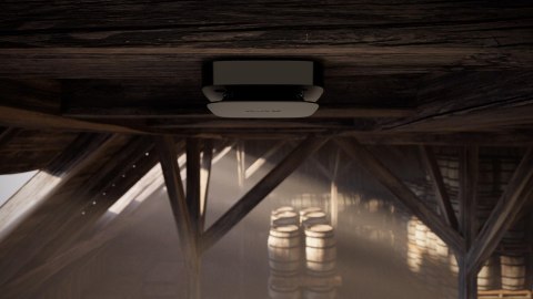 AJAX Czujnik - ciepła/dymu FireProtect 2 SB (Heat/Smoke) - czarny