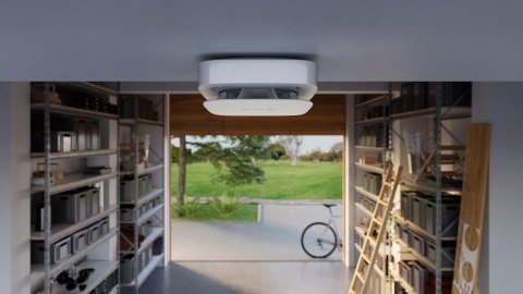 AJAX Czujnik - ciepła/dymu/tlenku węgla FireProtect 2 SB (Heat/Smoke/CO) - biały