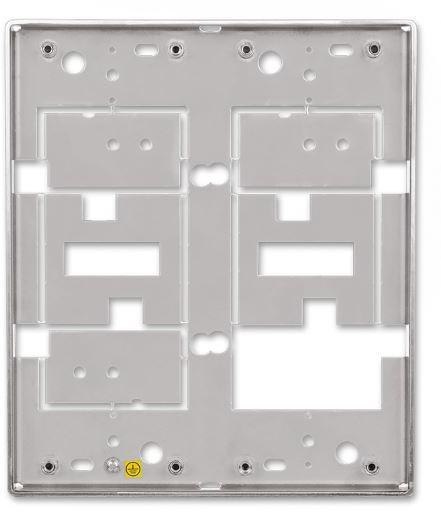 ACO CDN-P-S2 NT Ramka CDN, natynkowa, mała, podwójna, do CDNP5/6, CDNC/B, CDNA, stal kwa
