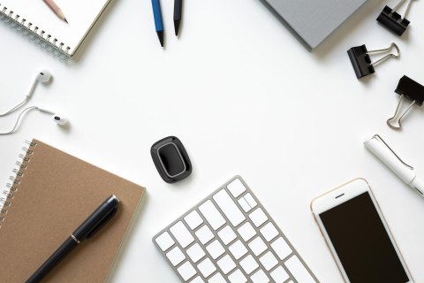 AJAX Programowalny przycisk (pojedyńczy) Button - czarny