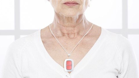 AJAX Programowalny przycisk (podwójny) DoubleButton - czarny