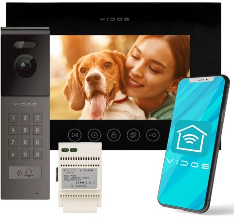 WIDEODOMOFON VIDOS X M11B-X/S12D