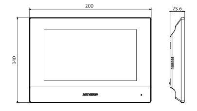 ZESTAW WIDEDOMOFONOWY HIKVISION KIT-IP-PL603 / DS-KIS603-P