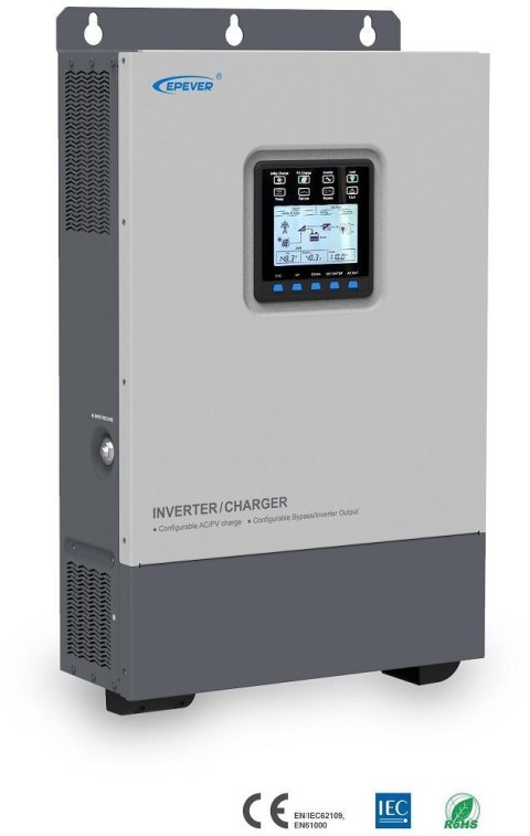 Inwerter falownik 1-fazowy OFF-GRID, EPEVER UP3000-HM10022 24V 3000/6000W