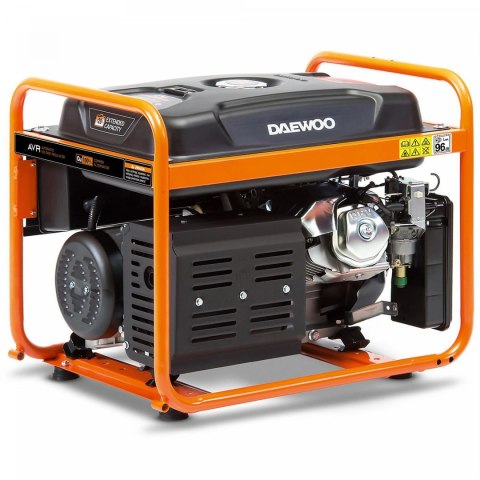 ZESTAW AGREGAT PRĄDOTWÓRCZY DAEWOO GDA 7500E-3 6.5kW + 2x GENERATOR OIL SAE 10W-30 DWO 600