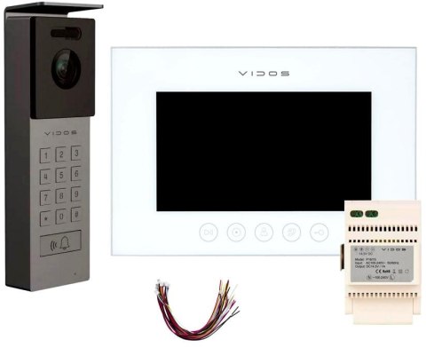 WIDEODOMOFON VIDOS X M11W-X/S12D