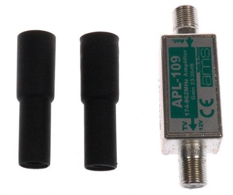 Wzmacniacz ant. APL-109e 27/29dB ekranowany