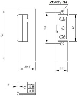 ZACZEP ELEKTRA R3 Z PAM. BEZ BLOK. PRAWY; 2192