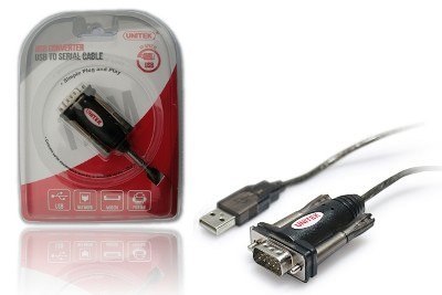 Adapter USB- 1xRS-232 + Adapter DB9F/DB25M; Y-105A