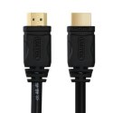 Kabel HDMI M/M 2,0m v2.0; GOLD; BASIC