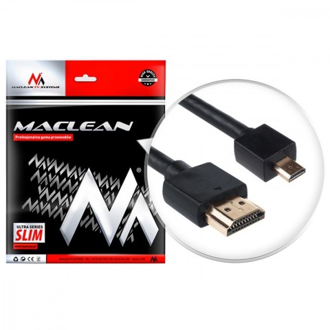 Przewód HDMI-microHDMI SLIM 2m MCTV-722