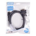 Kabel HDMI - DVI 1.8m DVI 24+1, pozłacany