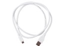 Kabel USB Micro AM-MBM5P 1m White