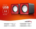 Głośniki komputerowe 6W USB AC870R