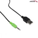 Głośniki komputerowe 6W AC805 USB Black