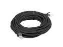 PATCHCORD KAT.5E 5M CZARNY FLUKE PASSED LANBERG