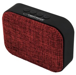 Głośnik Bluetooth FM Samba czerwony