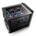 Obudowa LEVEL 20 VT MiniITX microATX Tempered Glass - czarna