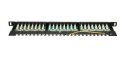 Patchpanel 24 porty 0.5U CAT6 UTP