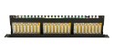 Patchpanel 24 porty CAT6 STP V2