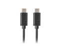 Kabel USB-C M/M 2.0 1m czarny