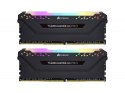 Pamięć do PC DDR4 Vengeance PRO RGB dla Intel XMP Certified 16GB/3200(2*8GB) czarna CL16