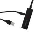 Aktywny repeater USB 2.0 A żeński do USB-C męski, dł. 20m