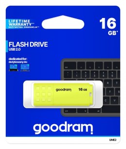 Pendrive UME2 16GB USB 2.0 Żółty