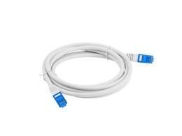 Patchcord kat.6a S/FTP CCA 0.5m szary