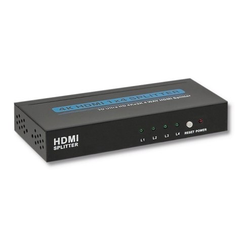 Aktywny rozdzielacz Splitter HDMI 1x4 | v.1.4