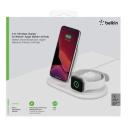 Ładowarka 3in1 Wireless Charging pad biała