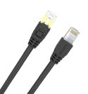 Patchcord Cat.7 SSTP (8P8C) RJ45, 10M, C1813EBK Czarny