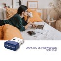 Bezprzewodowy mini adapter Wi-Fi | BT 4.0 USB | standard N