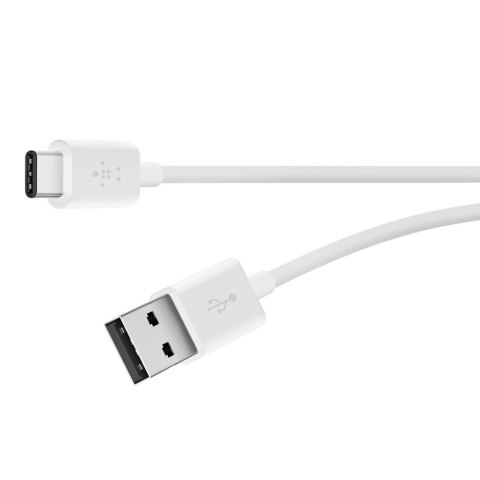 Kabel USB-A - USB-C 3m biały