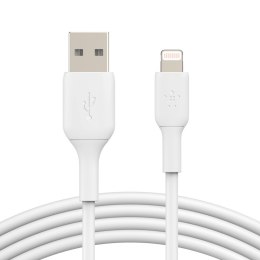 Kabel PVC USB-A to Lightning 2m White