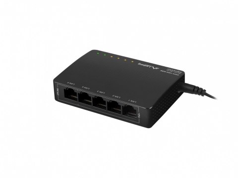 Switch POE + Desktop 5 port 1GB DSP3-1005-60W