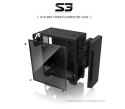 Obudowa S3 TG ATX Mid Tower PC Case TG fan x3