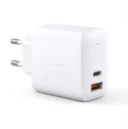 PA-B3 White Omnia GaN ładowarka sieciowa 2xUSB Power Delivery (1xUSB A+1xUSB C) 65W 5.4A