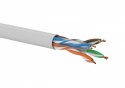 Kabel teleinformatyczny U/UTP kat.6 PVC 100% Miedź 305m - 10 lat gwarancji