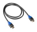 Kabel HDMI M/M V2.0 1.8m 4K pełna miedź czarny BOX