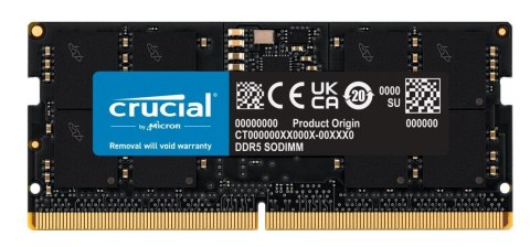 Pamięć DDR5 SODIMM 16GB/4800 CL40 (16Gbit)