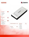 Dysk SSD XS2000 4000GB USB3.2 Gen2.2 zewnętrzny