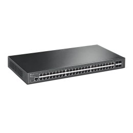 Przełącznik zarządzalny L2+ JetStream, 48 portów gigabitowych, 4 sloty SFP+ 10GE SG3452X